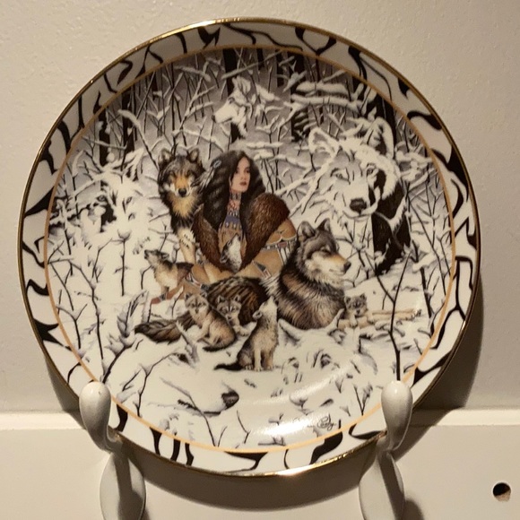 "Where Paths Meet Collection" NATIVE HARMONY plate - Picture 1 of 6